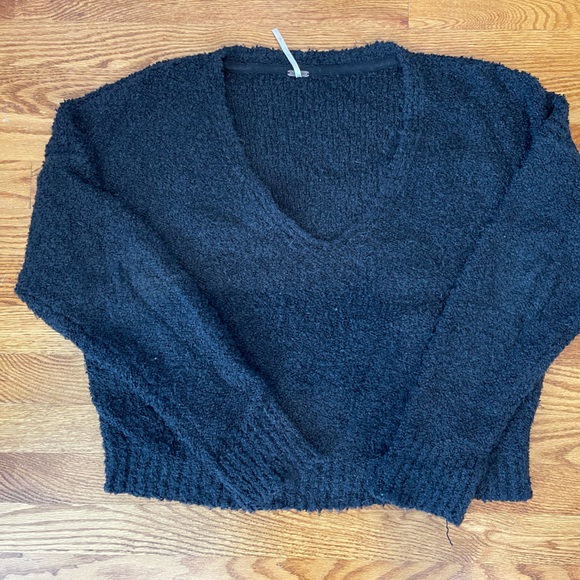 Free People Finders Keepers Sweater - Black - Small - Picture 2 of 6